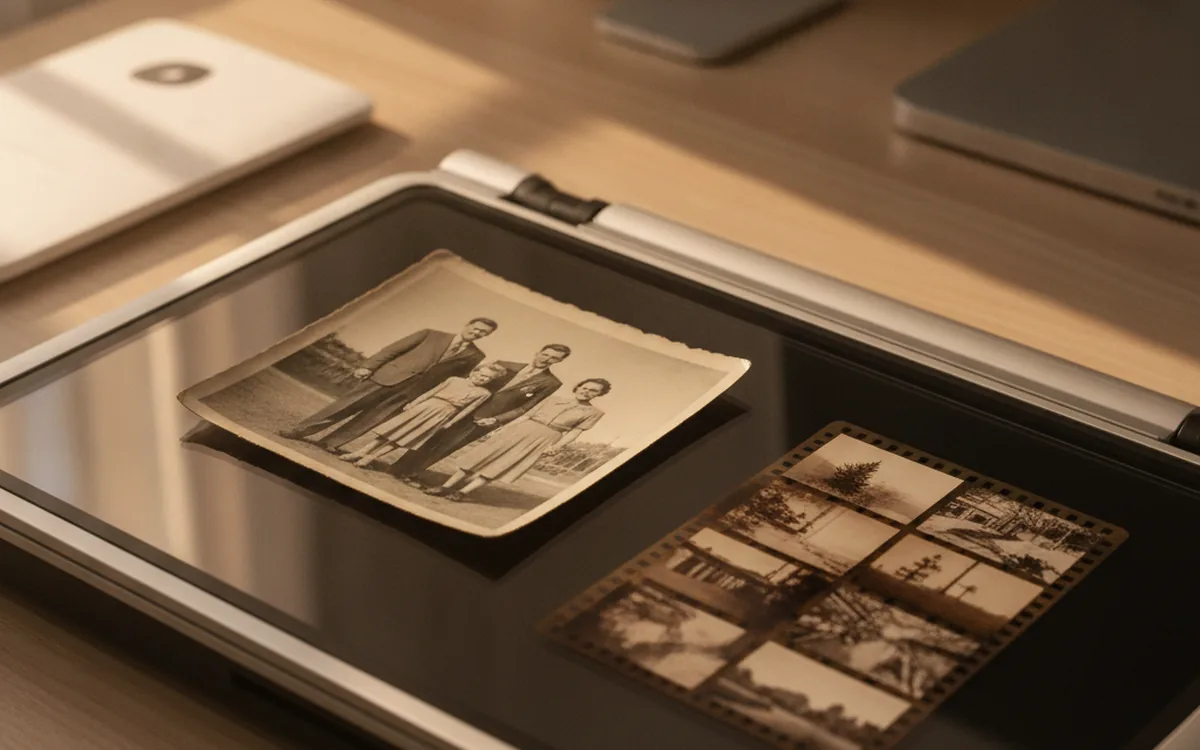 Scanning Old Photos, Slides, and Negatives: Resolution, Formats, and Restoration Order